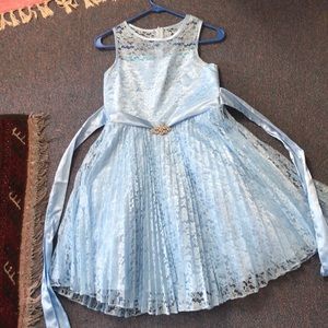 Blue Kids Princess Dress
